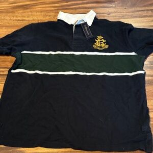 Black and Green Polo Shirt